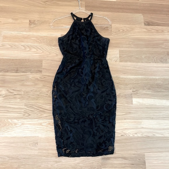 chinese dress ladies Baltic Born Womens Gloria Lace Maxi Dress | Black main image 0